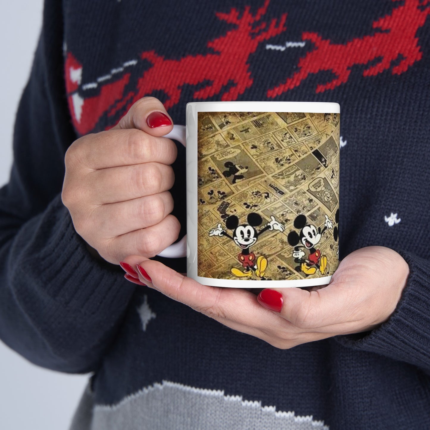 Mickey Mouse History Mug 11 Ounces