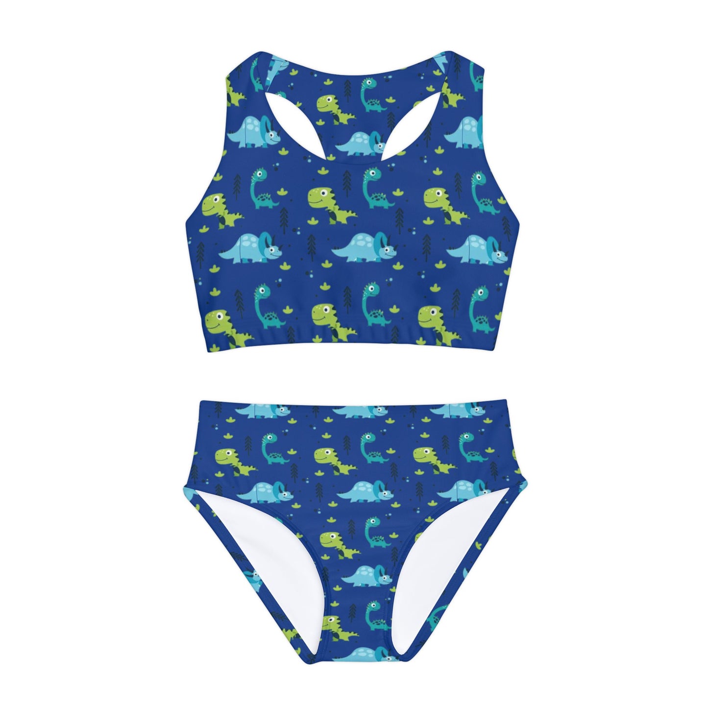 Girls Two Piece Swimsuit (AOP)