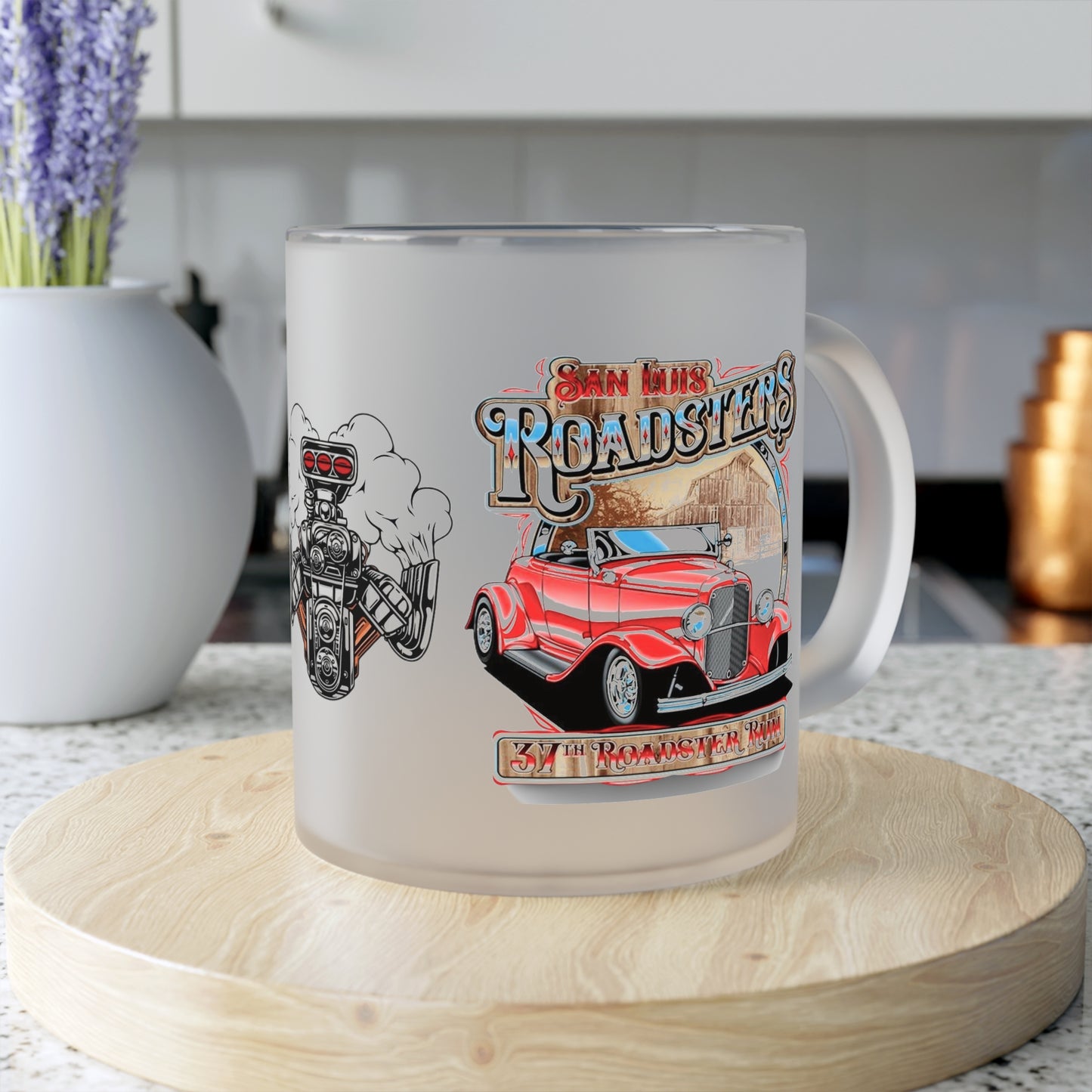 Frosted Glass Mug
