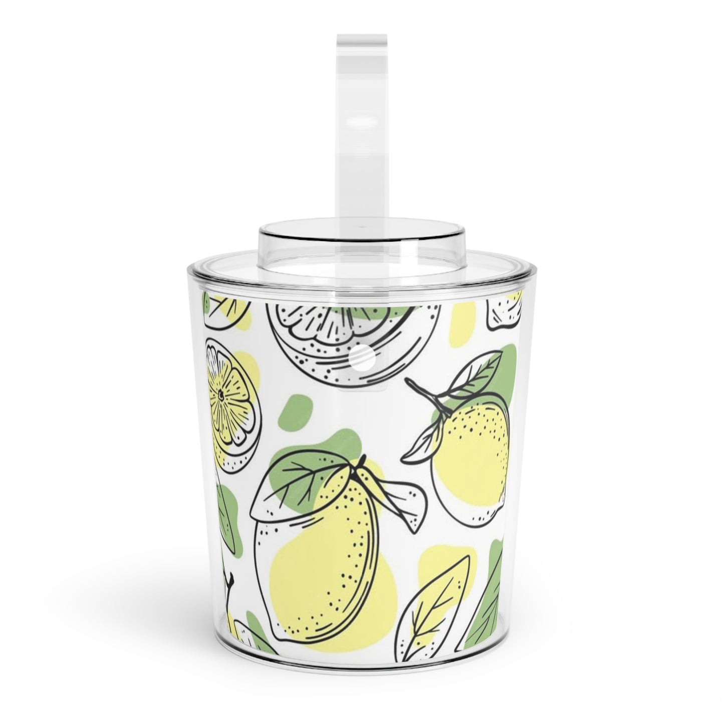Ice Bucket with Tongs