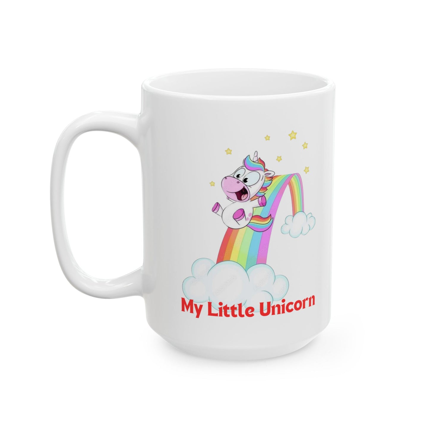 My Little Gold Star Unicorn Mug 11-15 Onces White