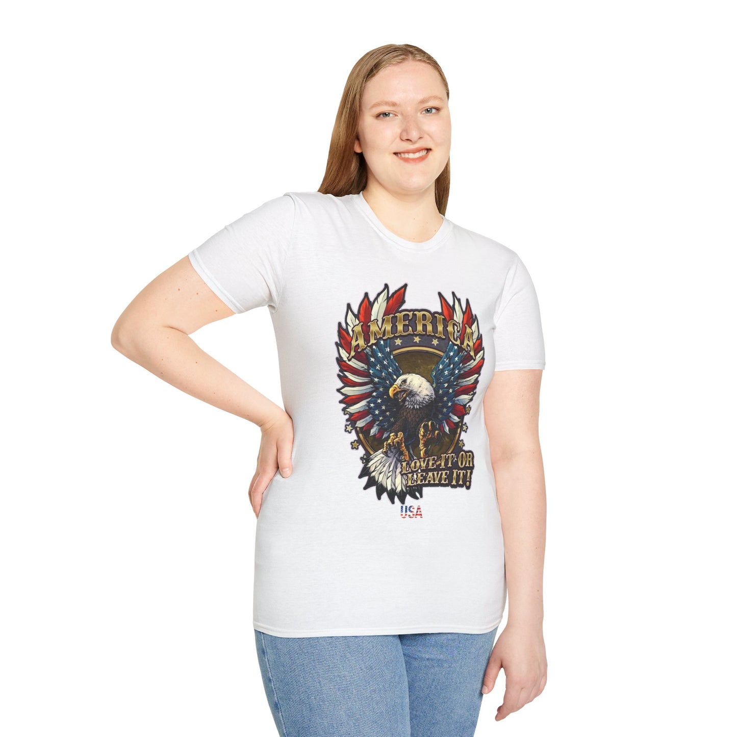 Eagle Usa Unisex T-Shirt Three