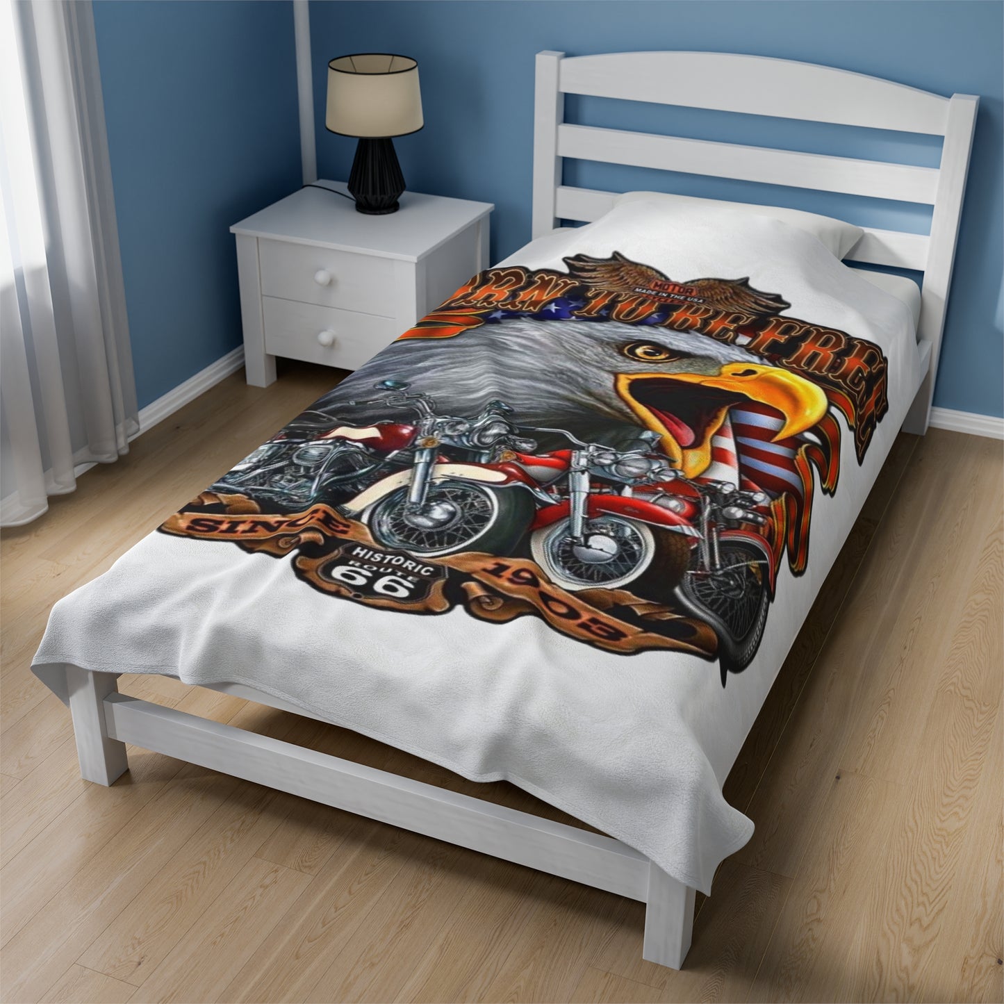 Eagle Blankets White