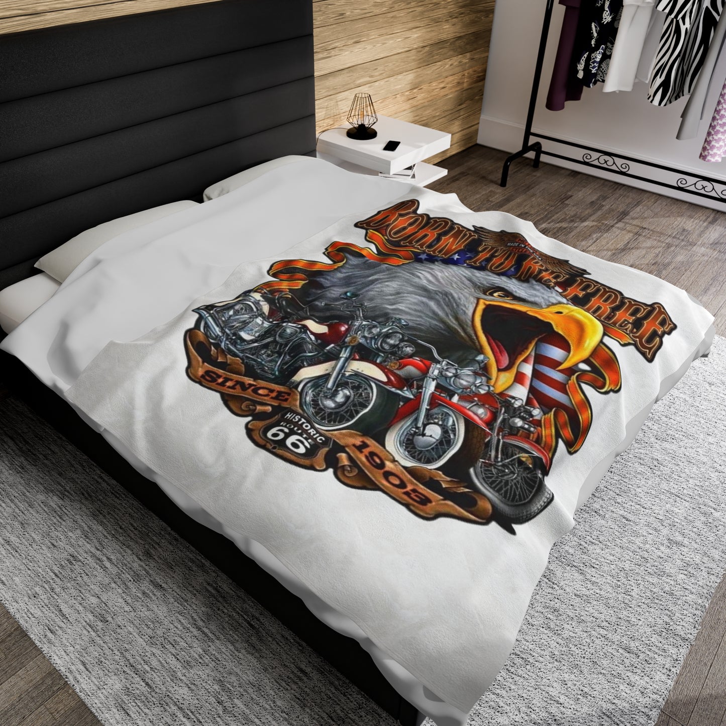 Eagle Blankets White