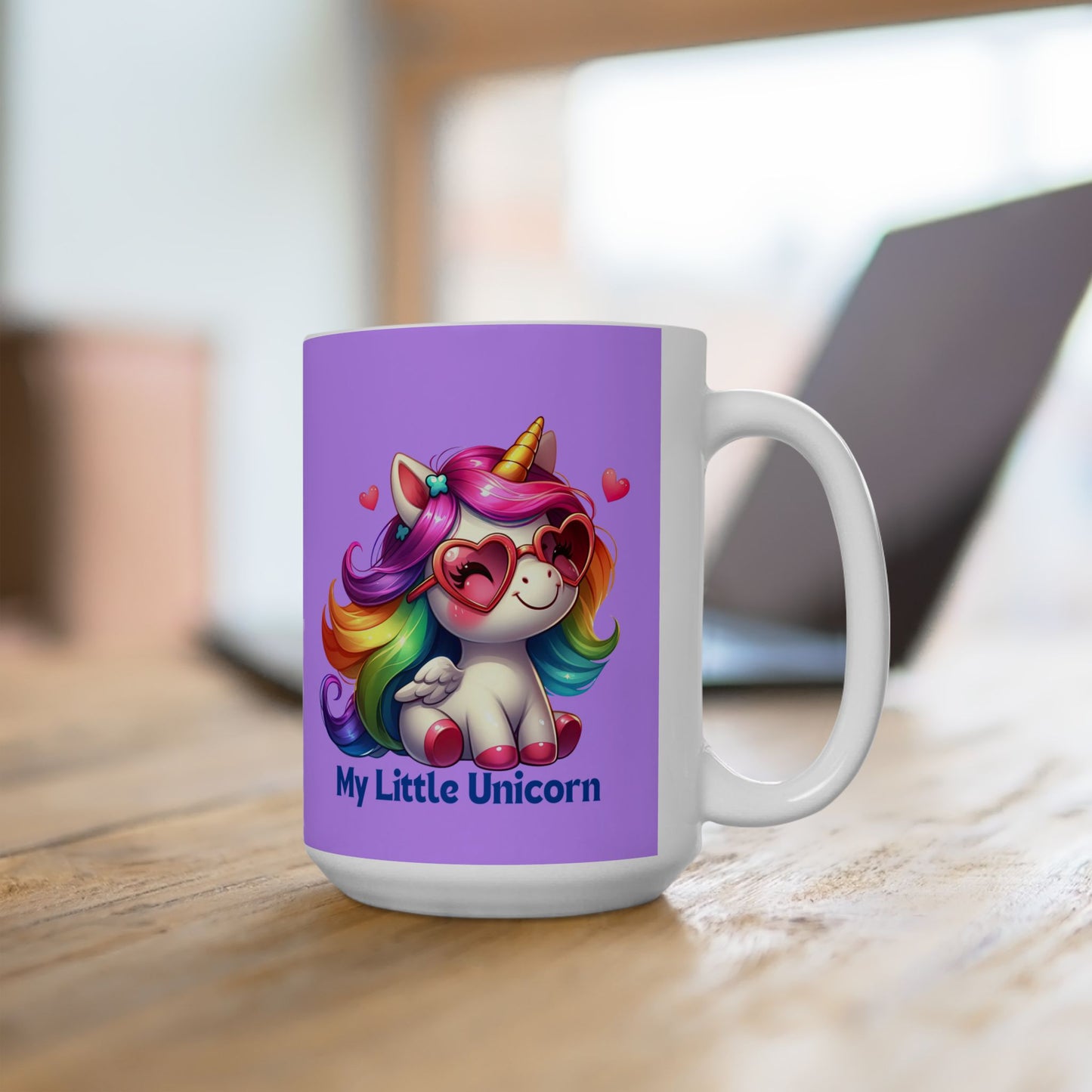 My Little Unicorn Princess Mug 11-15 Ounces Purple