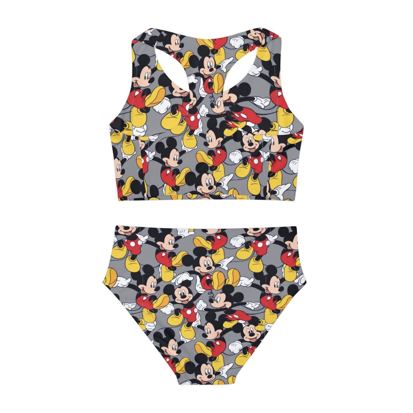 Girls Two Piece Swimsuit (AOP)