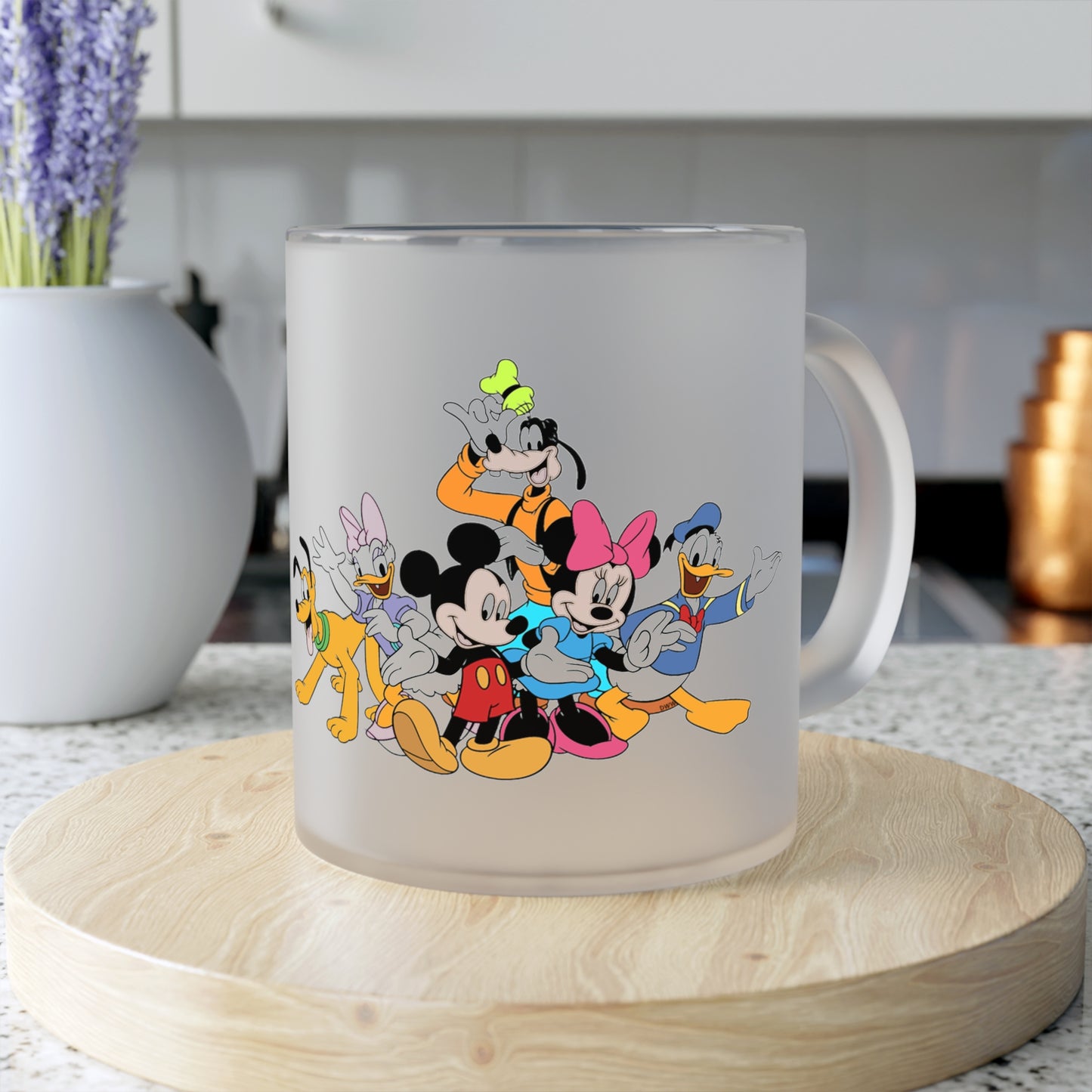 Frosted Glass Mug