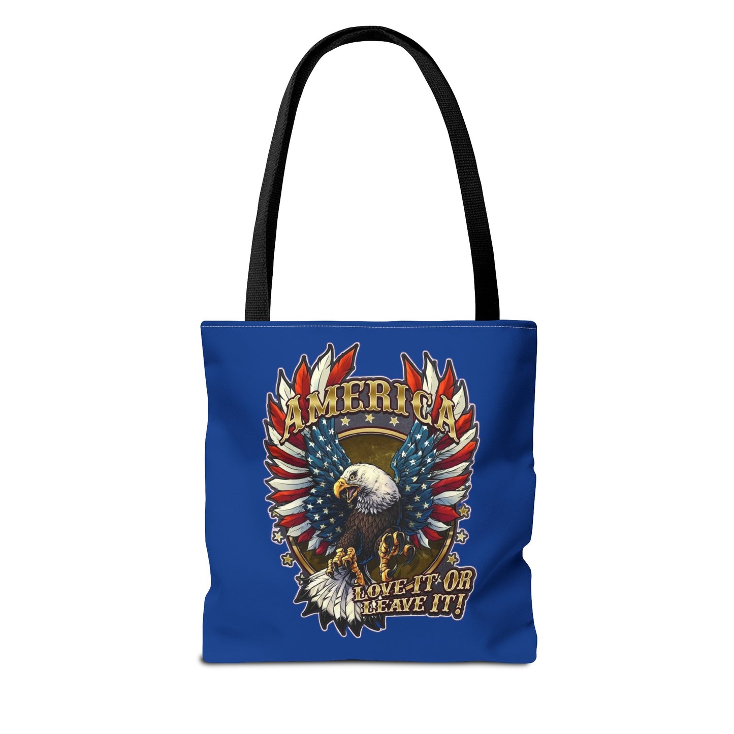 Eagle Usa Tote Bag Dark Blue