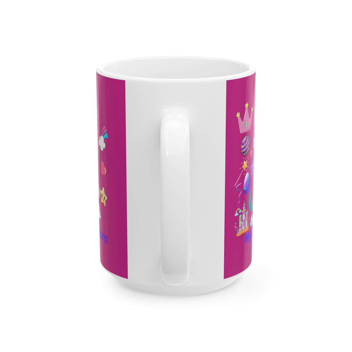 My Little Unicorn Fantasy Mug 11-15 Ounces Pink
