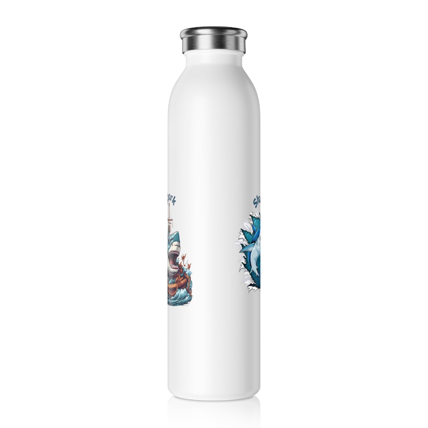 Shark Bottle 20 Ounces White