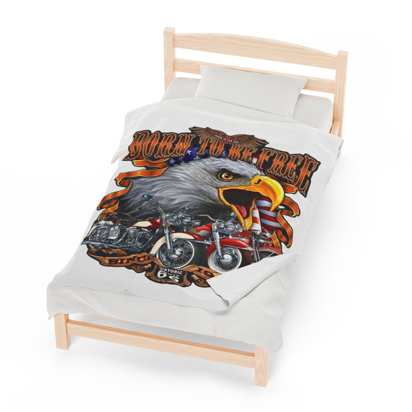 Eagle Blankets White