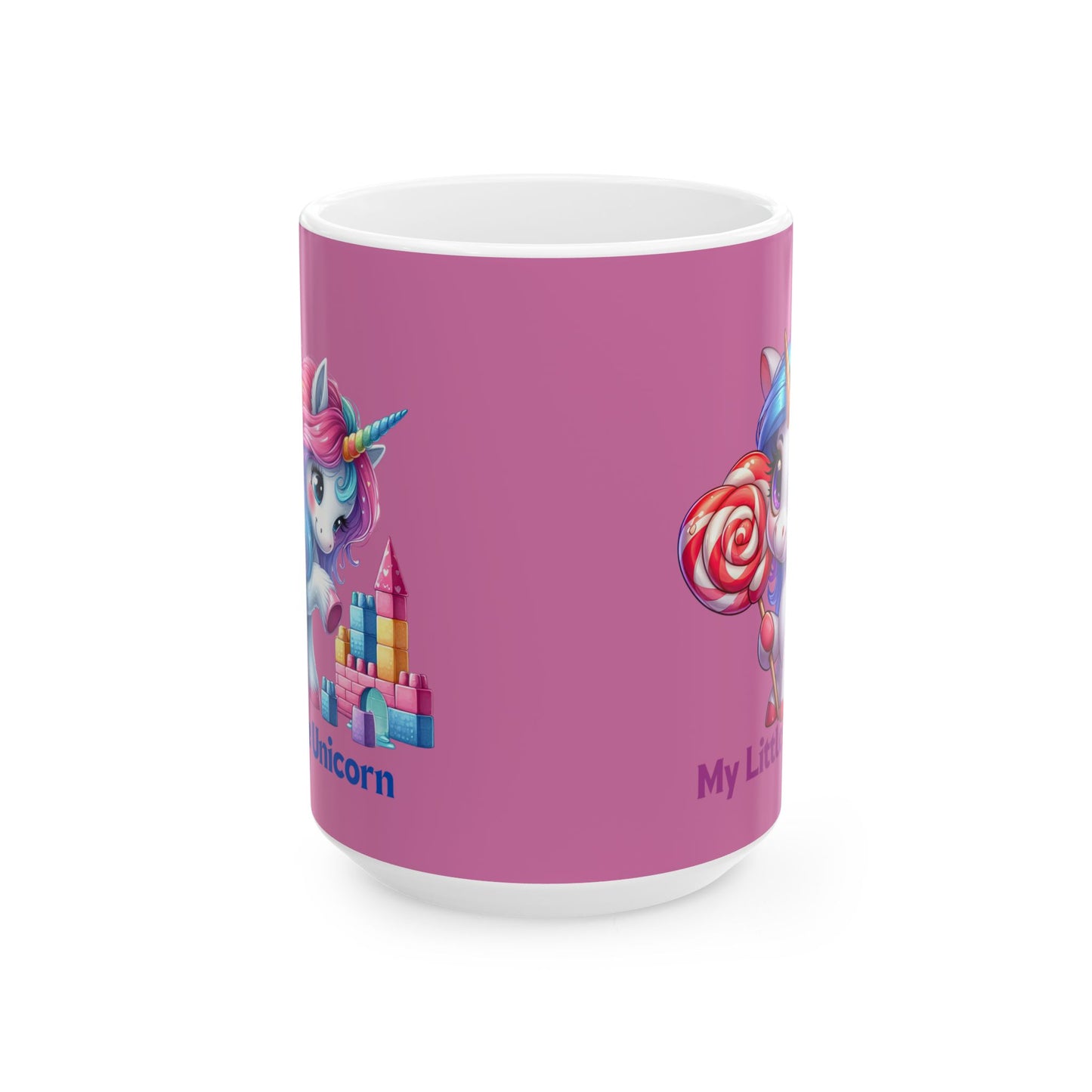 My Little Unicorn Princess Mug 11-15 Ounces Light Pink