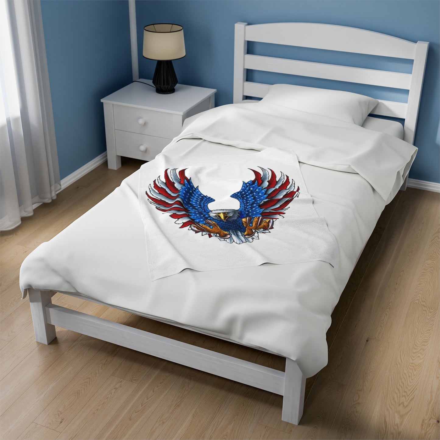 Eagle Usa Blankets White
