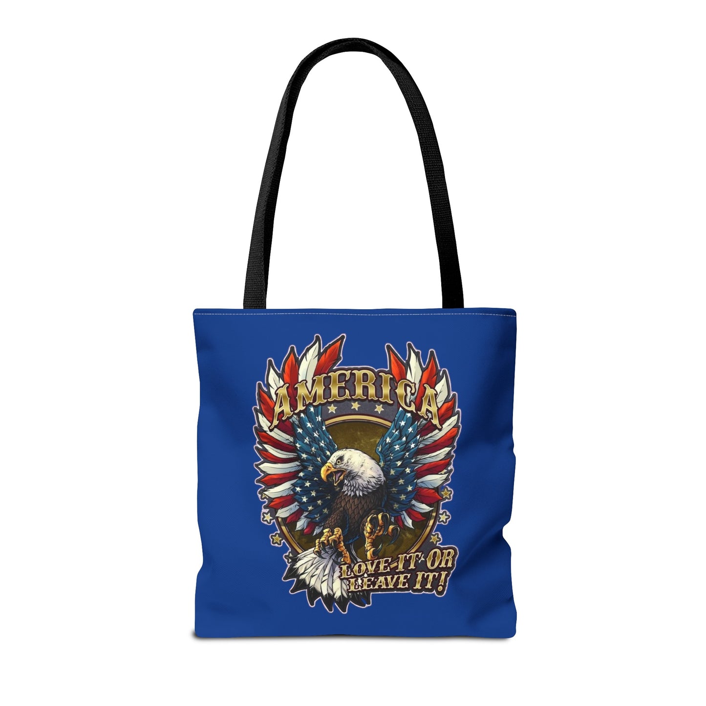 Eagle Usa Tote Bag Dark Blue