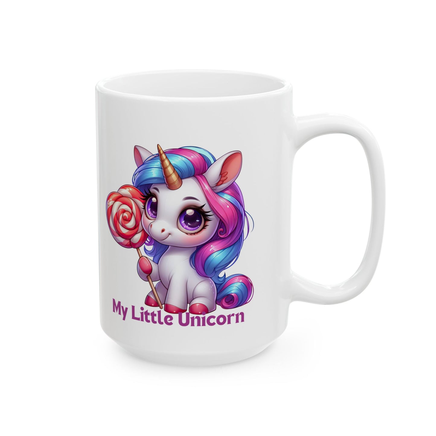 My Little Unicorn Princess Mug 11-15 Ounces White