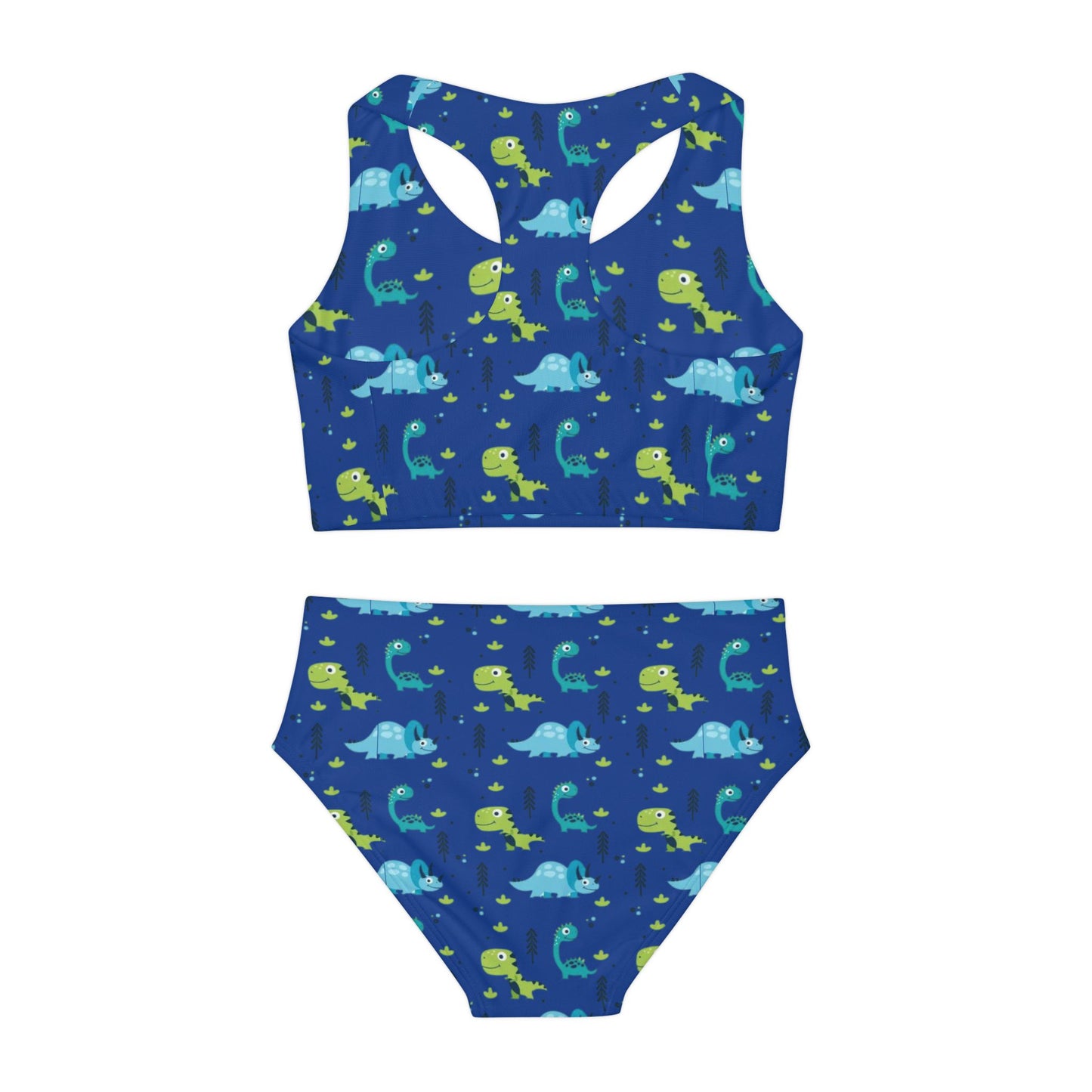Girls Two Piece Swimsuit (AOP)