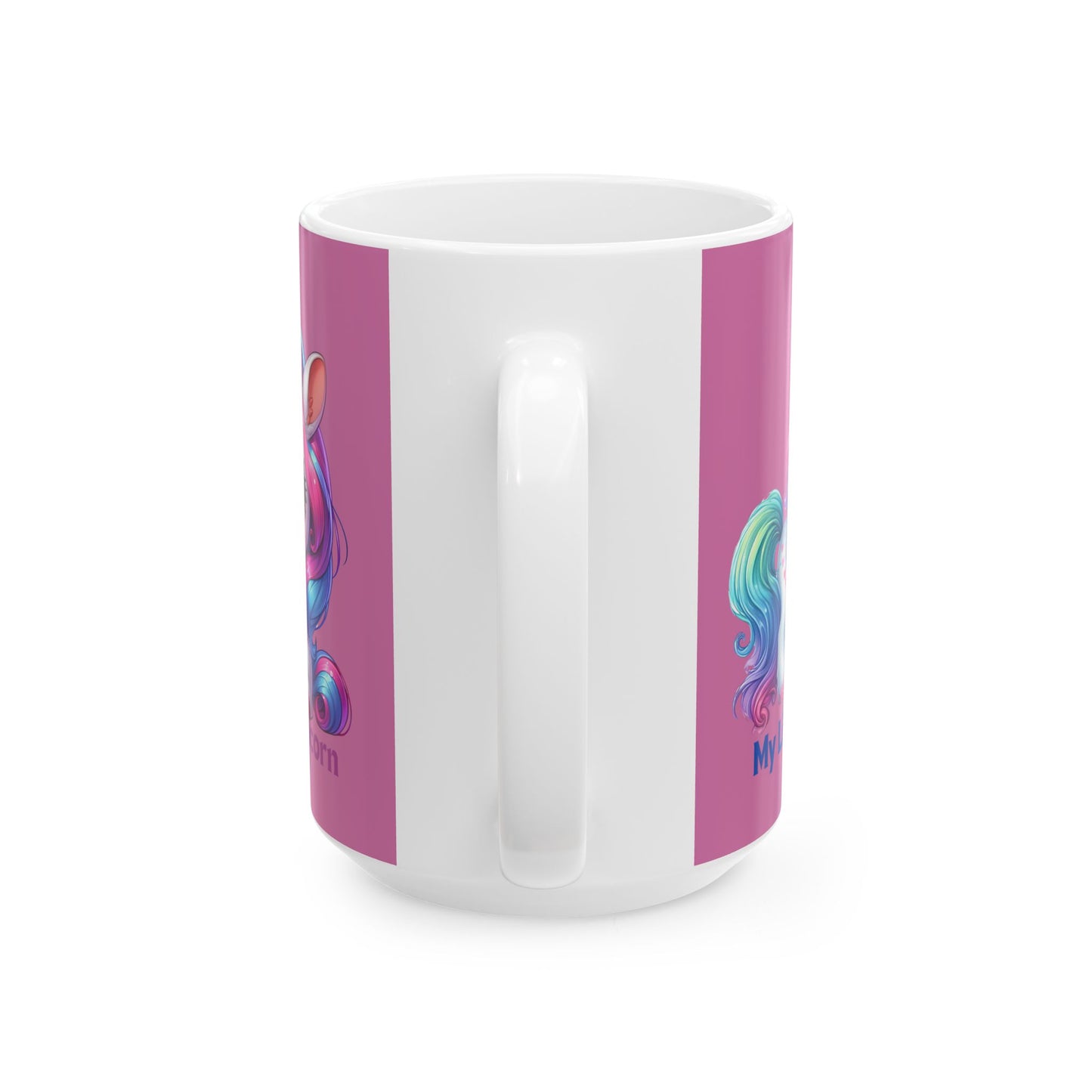 My Little Unicorn Princess Mug 11-15 Ounces Light Pink