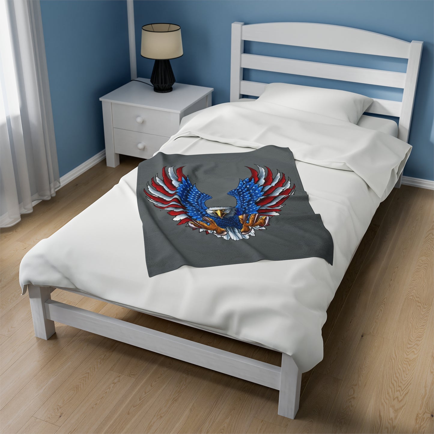 Eagle Usa Blankets Dark Grey