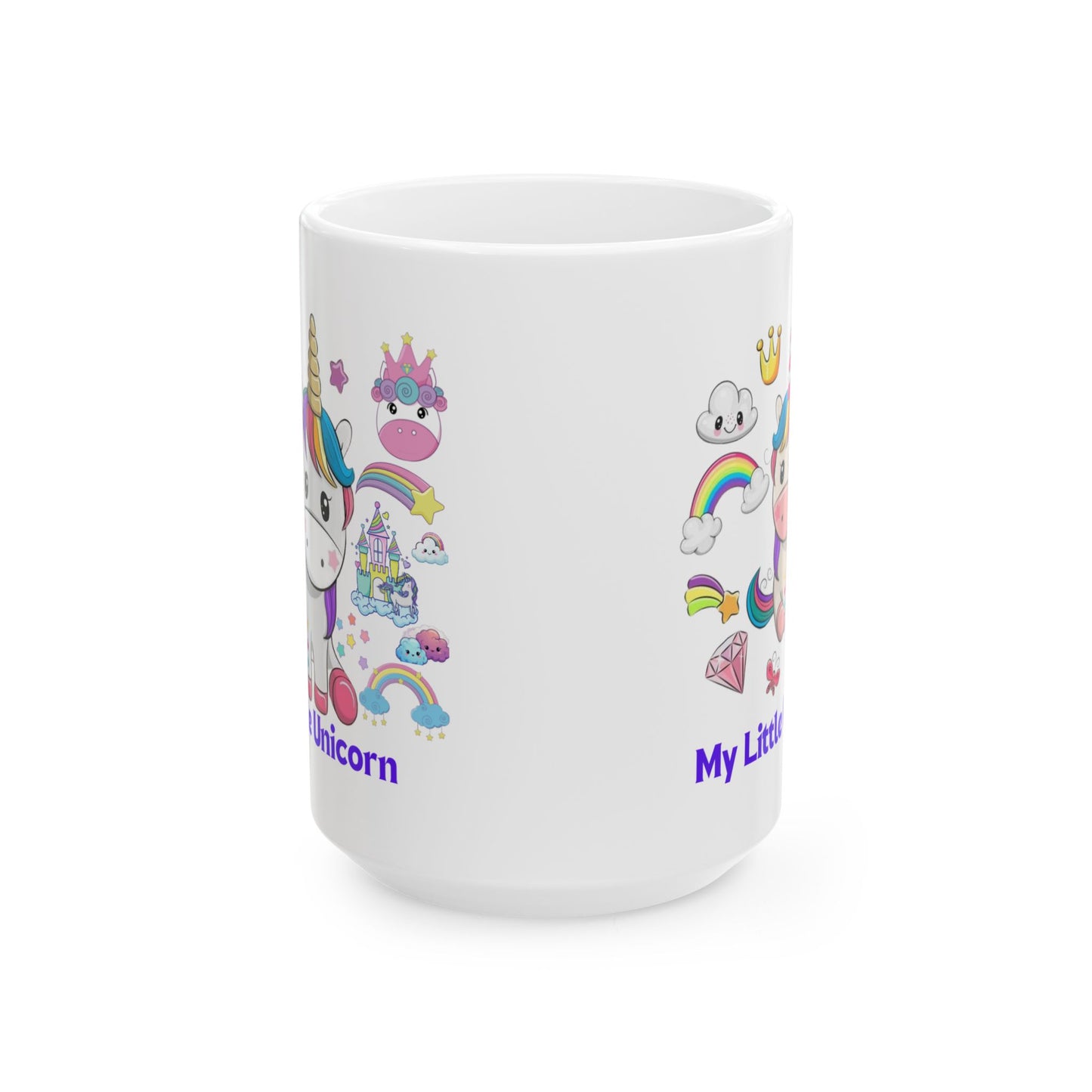 My Little Unicorn Fantasy Mug 11-15 Ounces White