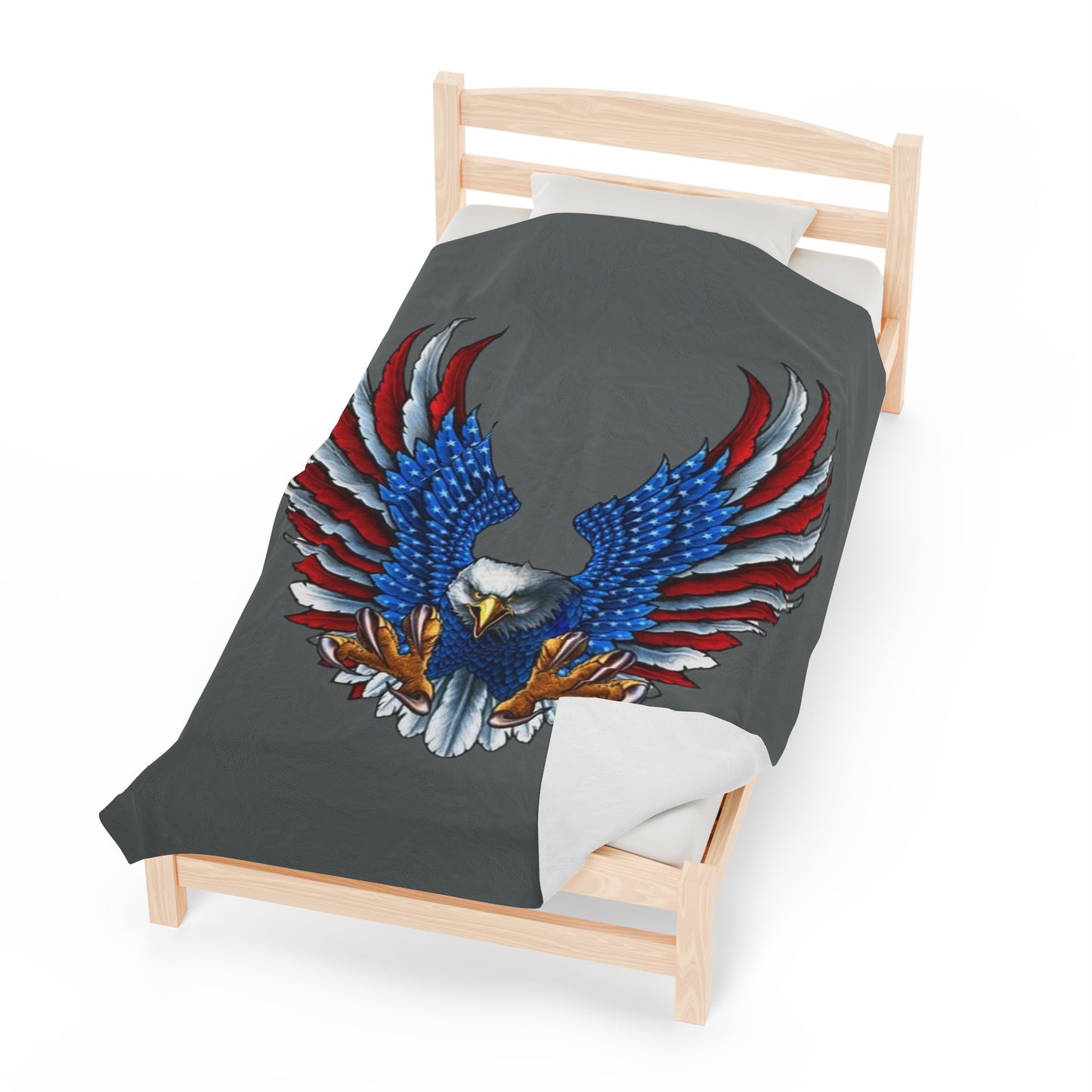 Eagle Usa Blankets Dark Grey
