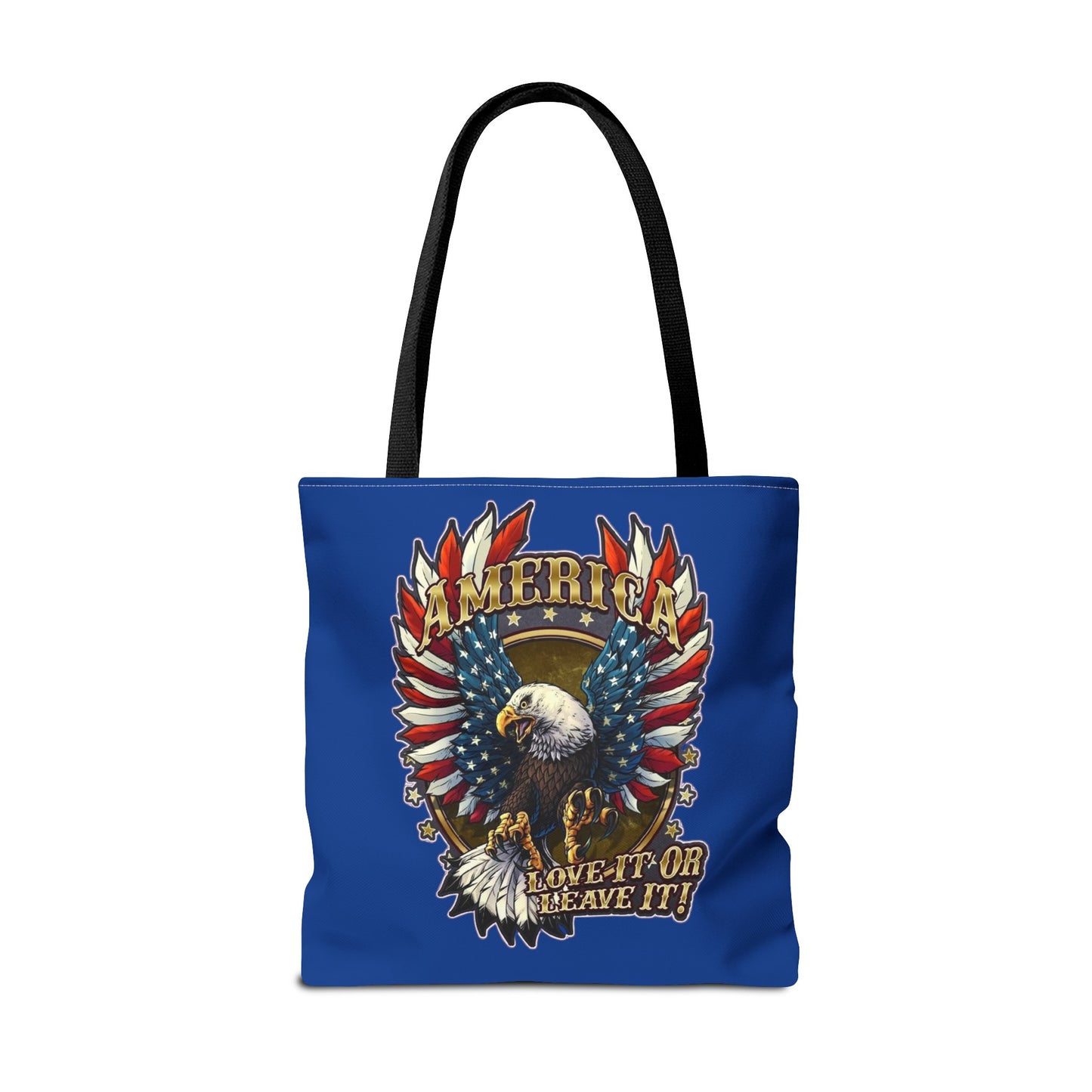 Eagle Usa Tote Bag Dark Blue