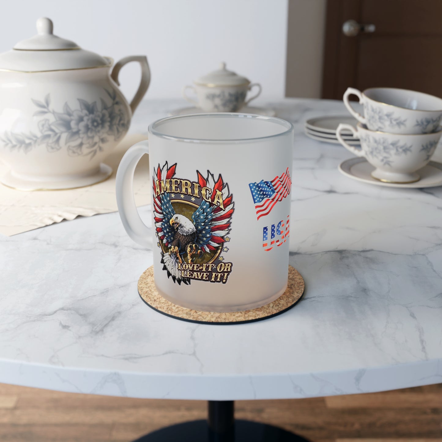 Frosted Glass Mug
