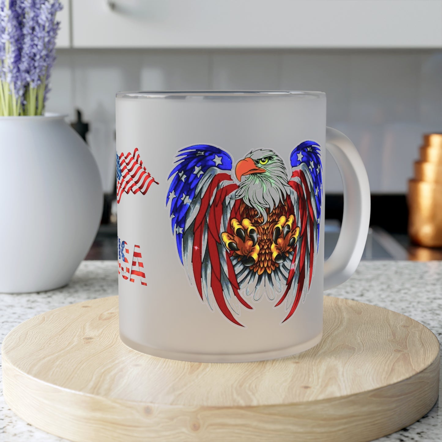 Frosted Glass Mug