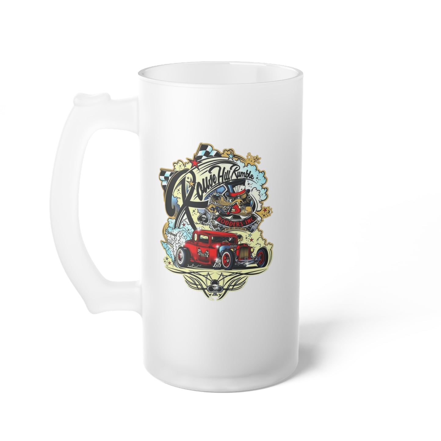 Frosted Glass Beer Mug