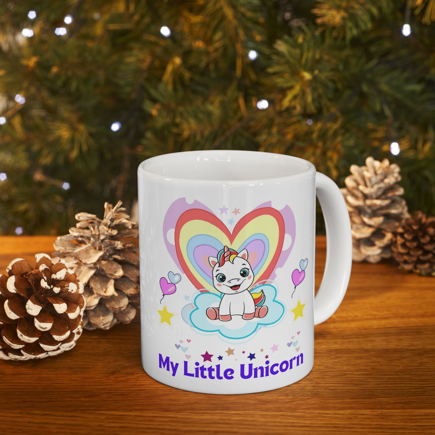 My Little Gold Star Unicorn Mug 11-15 Onces White