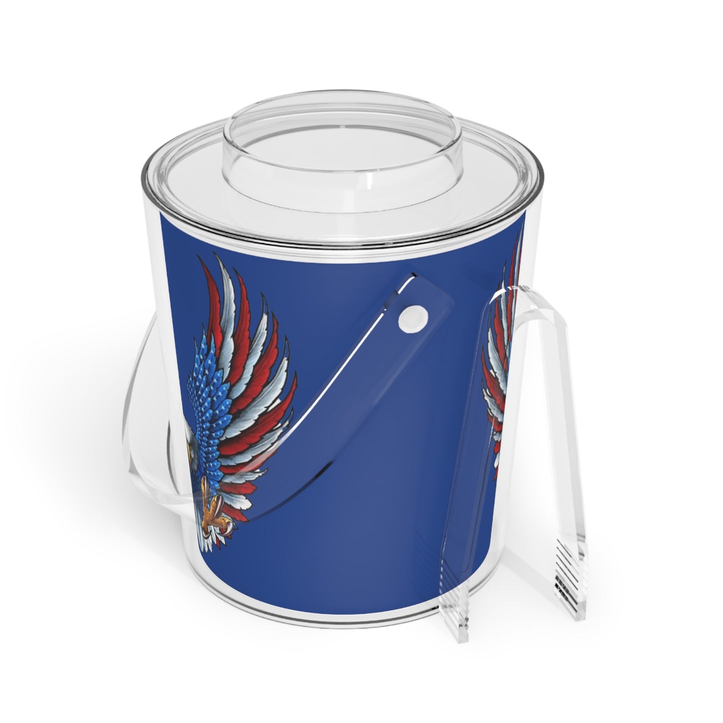 Ice Bucket with Tongs
