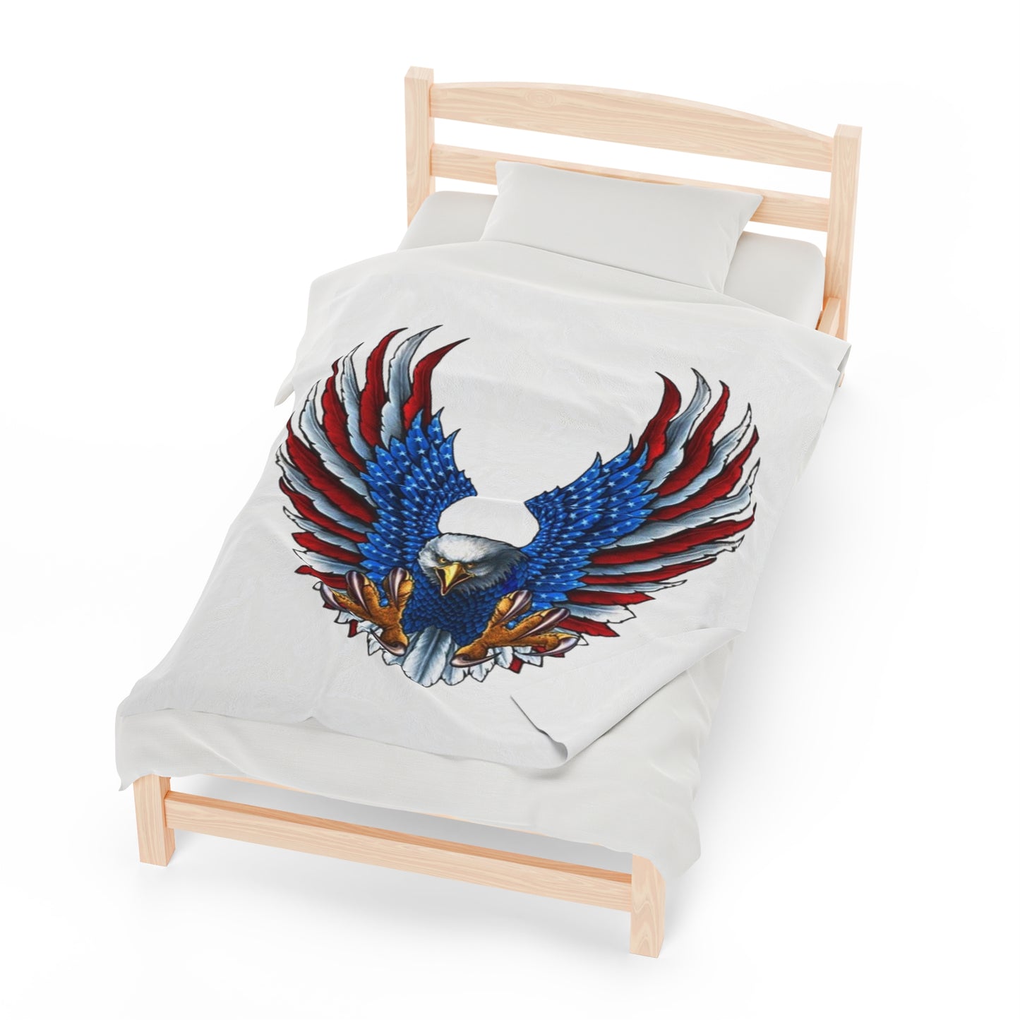 Eagle Usa Blankets White