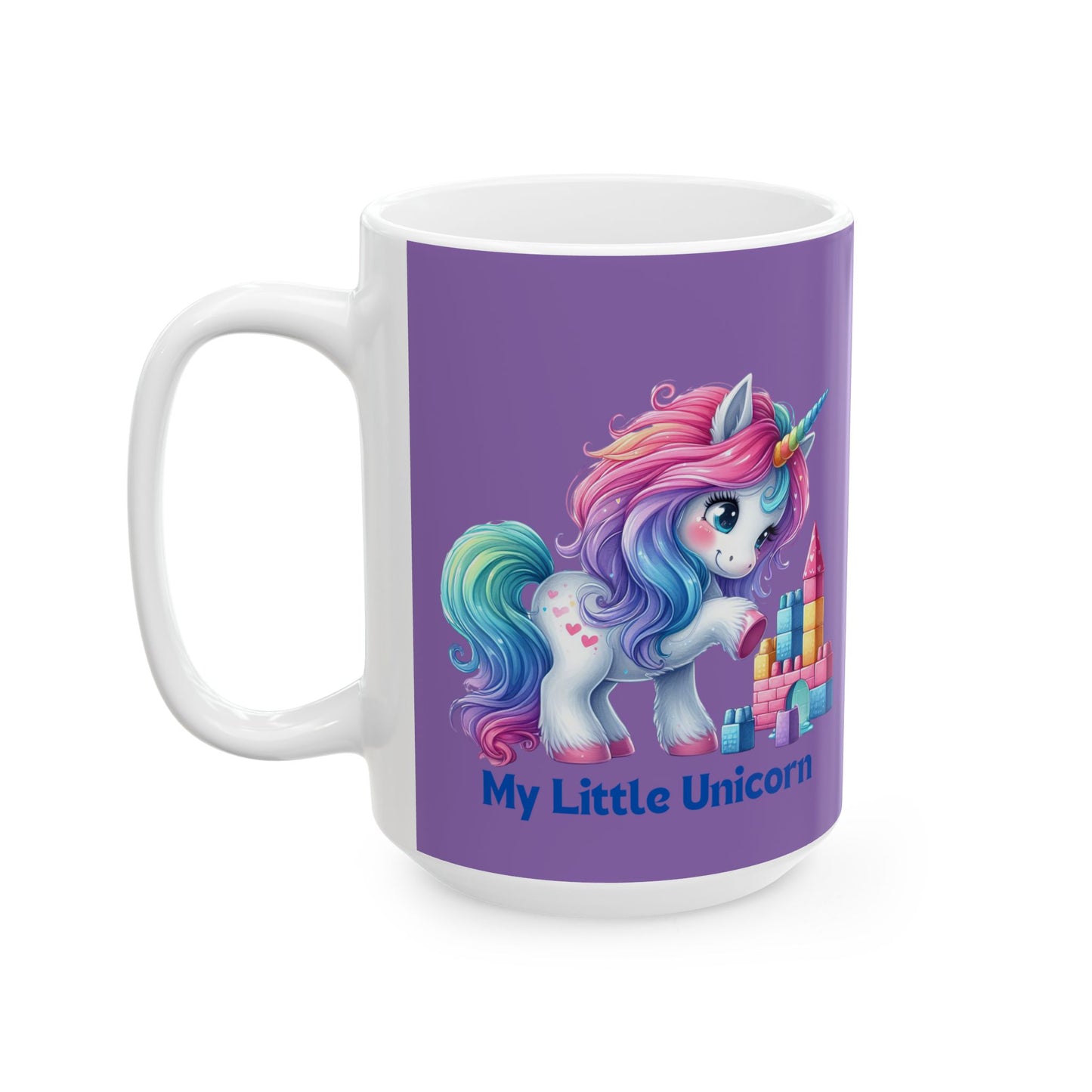 My Little Unicorn Princess Mug 11-15 Ounces Light Purple