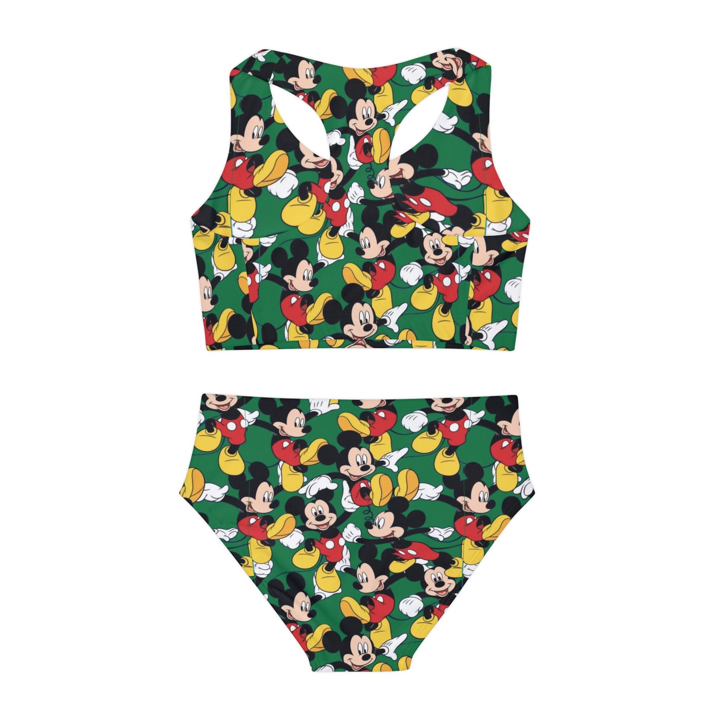 Girls Two Piece Swimsuit (AOP)