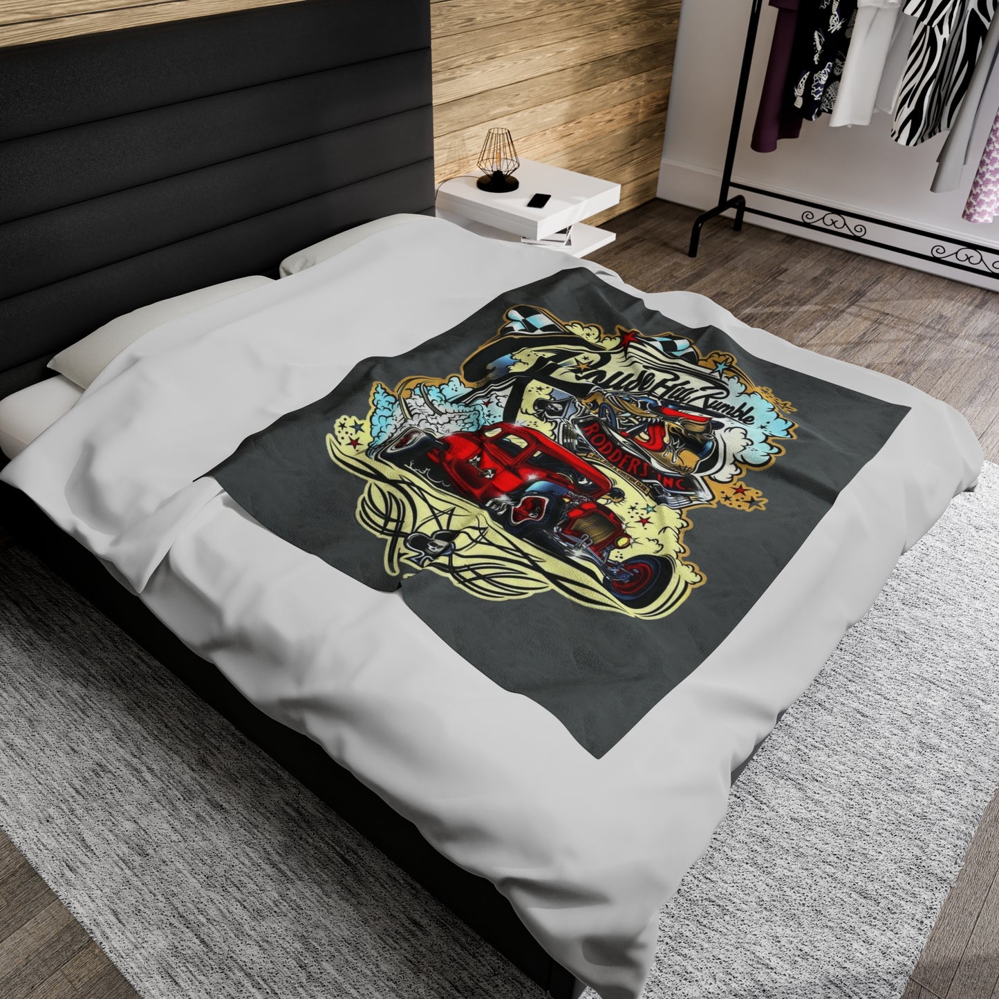 RoadSters Blankets Dark Grey