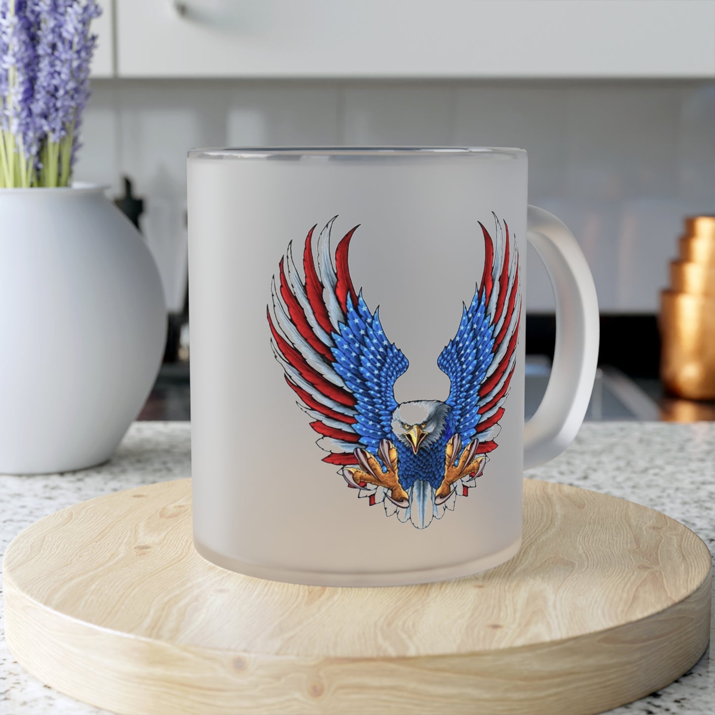 Frosted Glass Mug