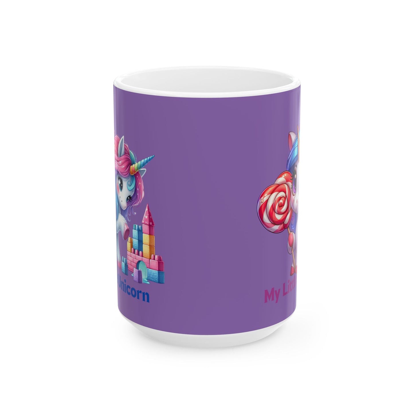 My Little Unicorn Princess Mug 11-15 Ounces Light Purple