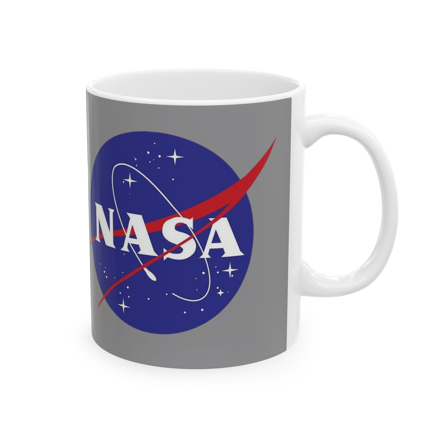 Nasa Alien Mug 11 Ounces Grey