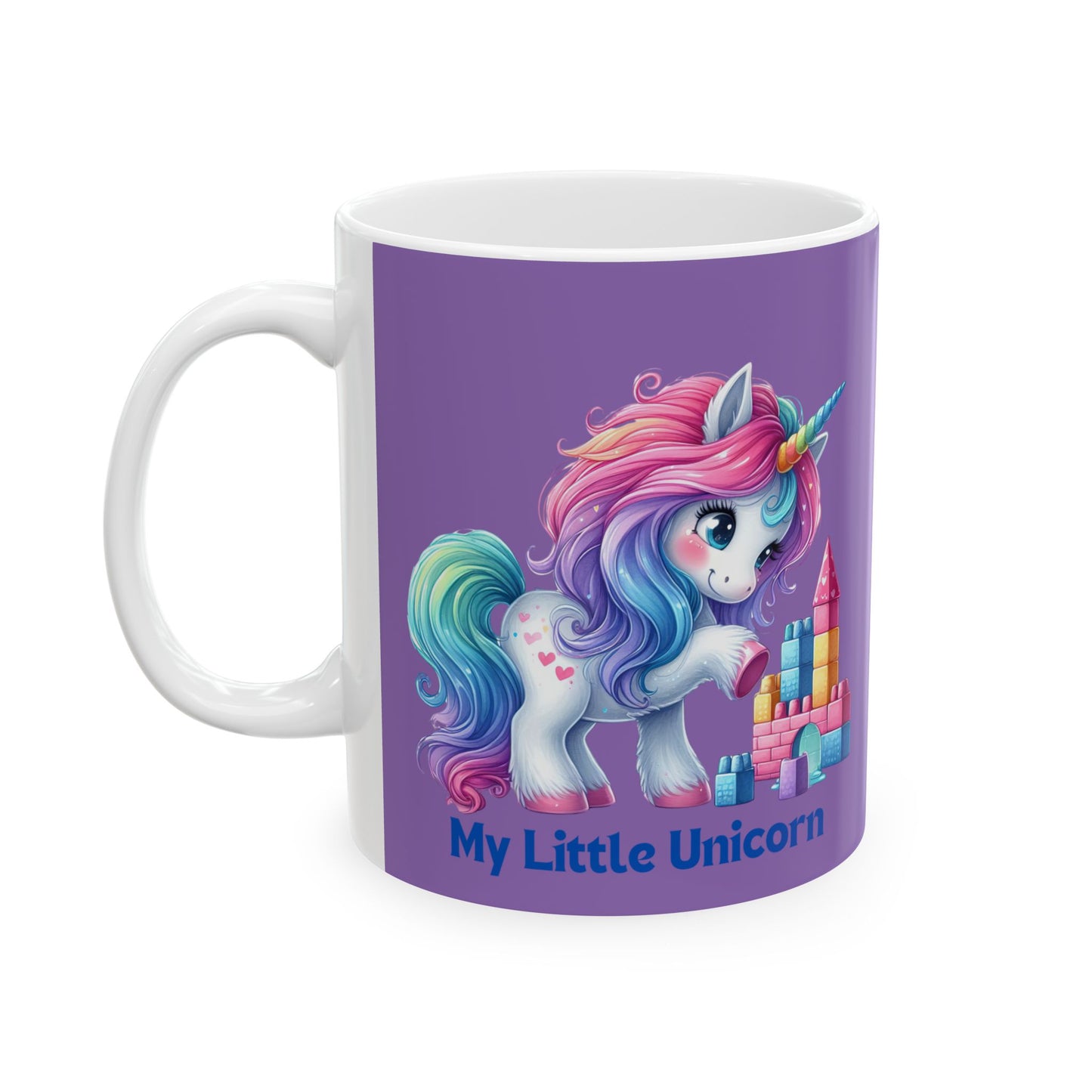 My Little Unicorn Princess Mug 11-15 Ounces Light Purple