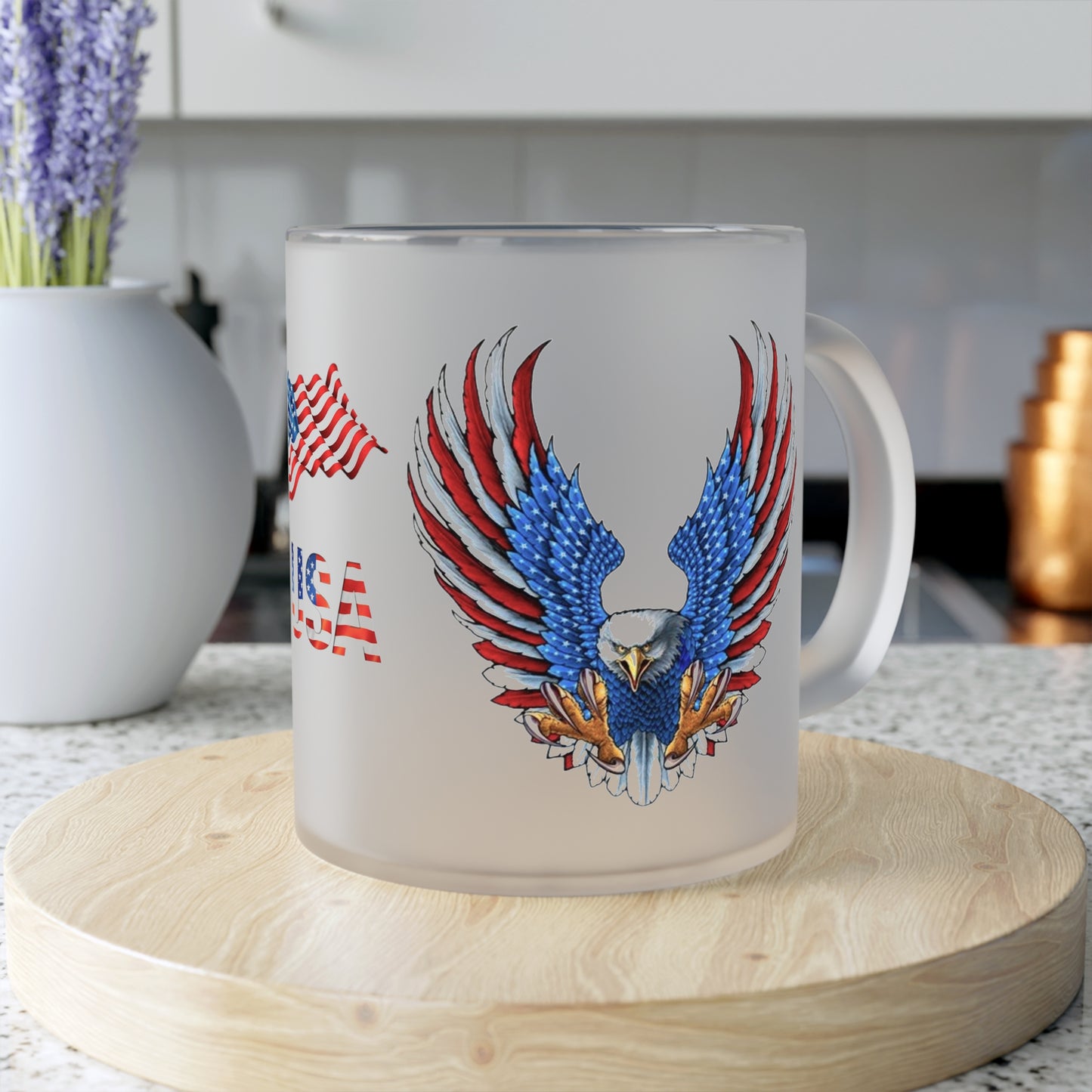 Frosted Glass Mug