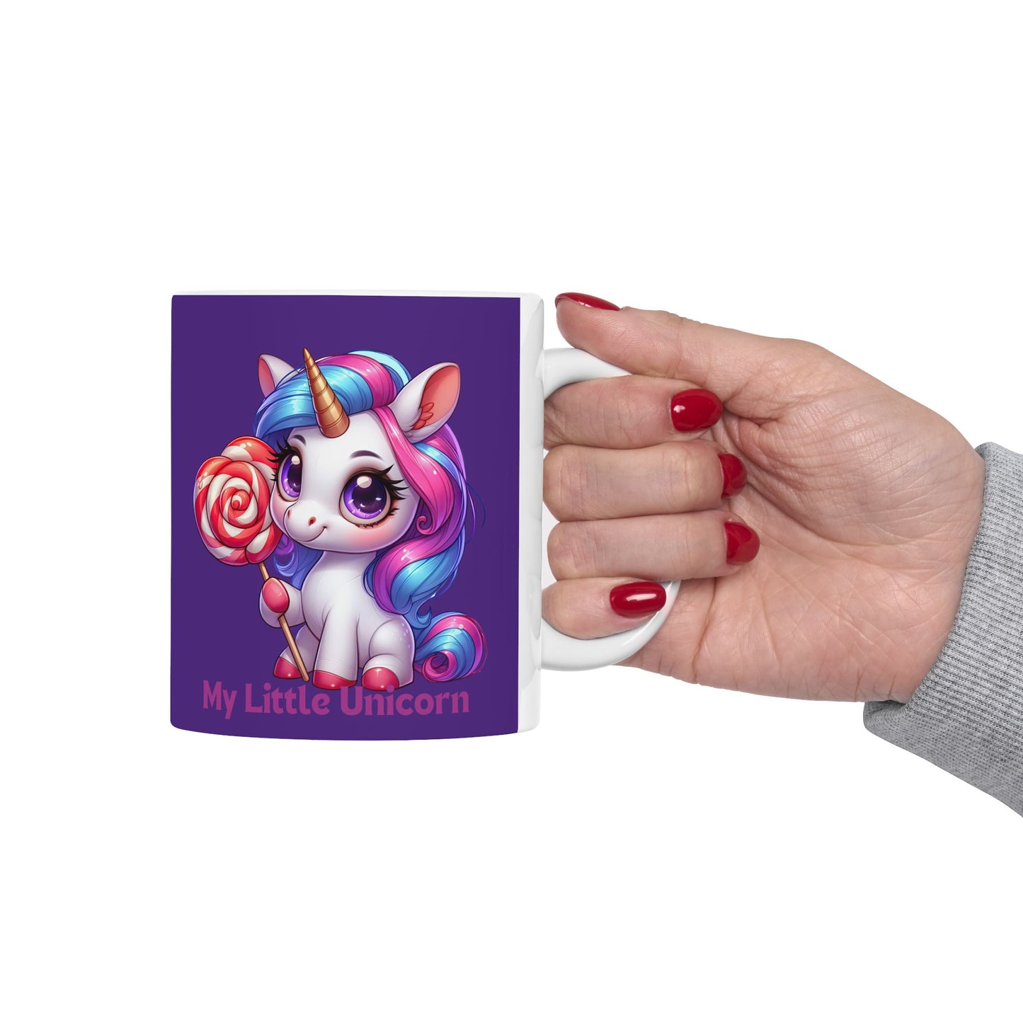 My Little Unicorn Princess Mug 11-15 Ounces Purple