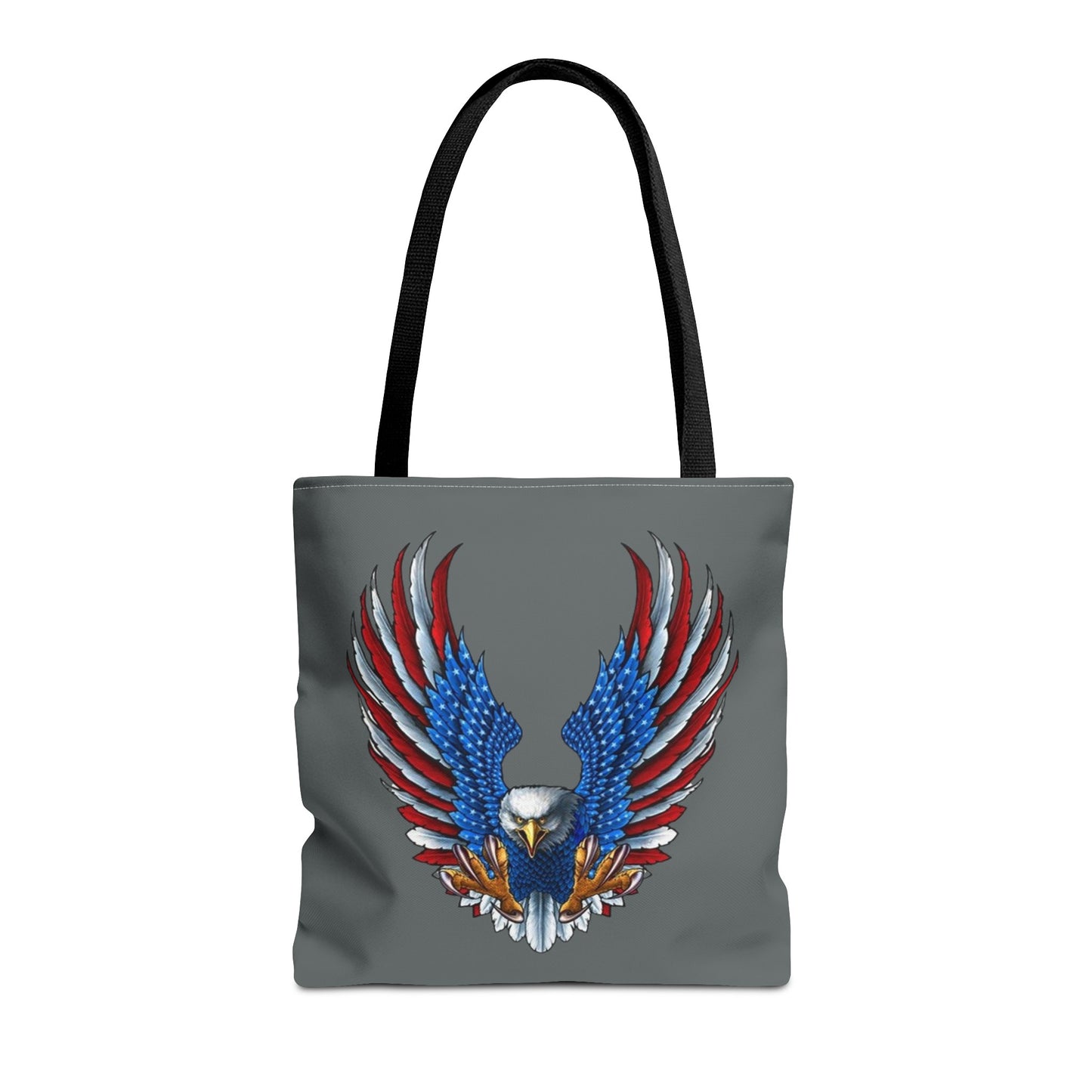 Eagle Usa Tote Bag Dark Grey