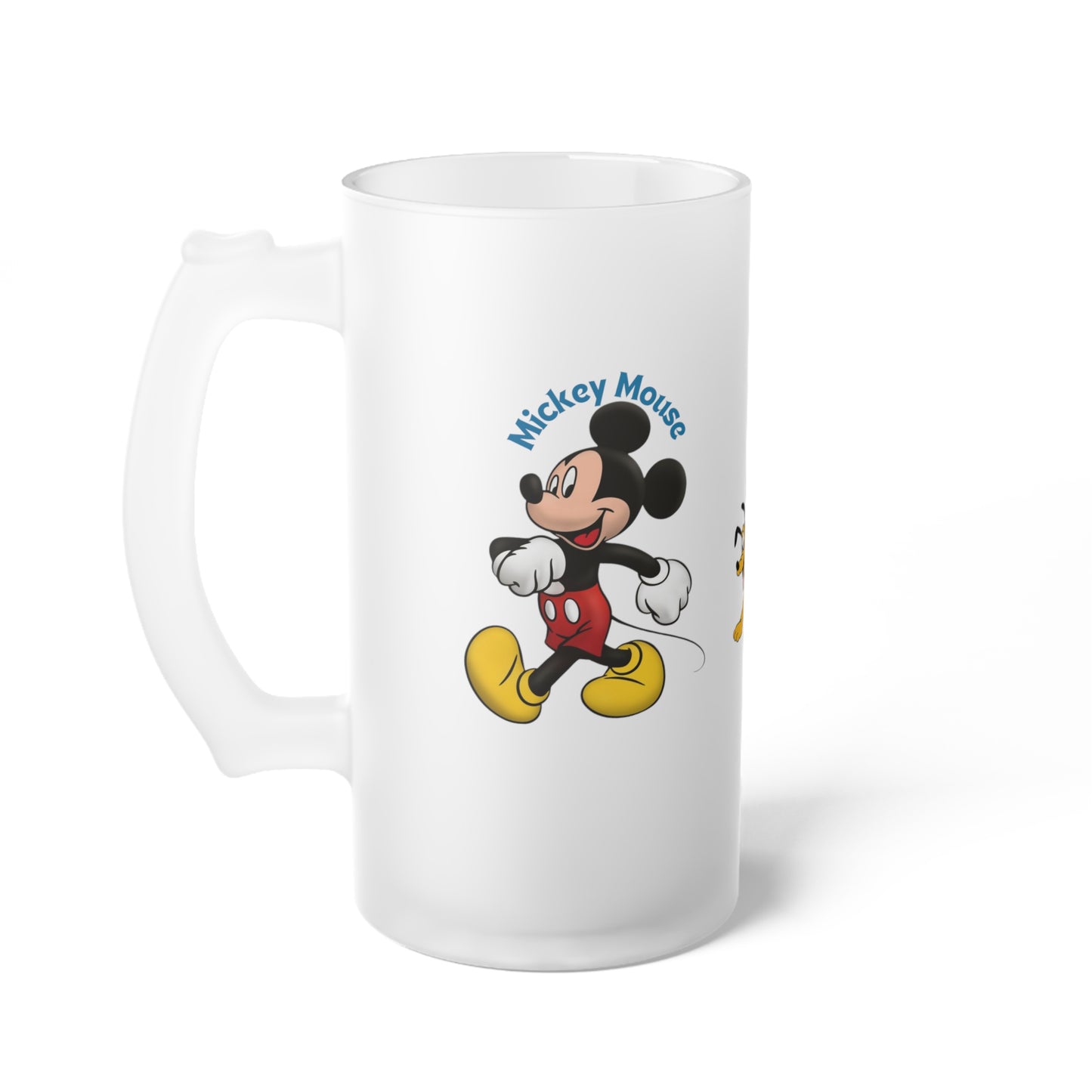 Frosted Glass Beer Mug