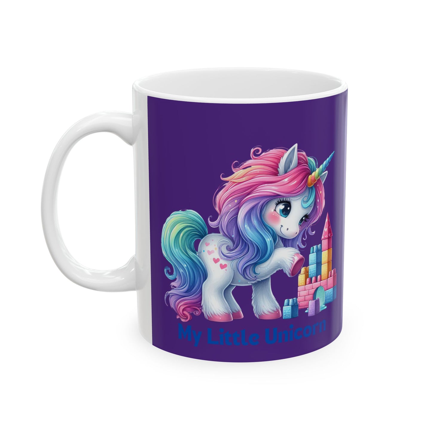 My Little Unicorn Princess Mug 11-15 Ounces Purple
