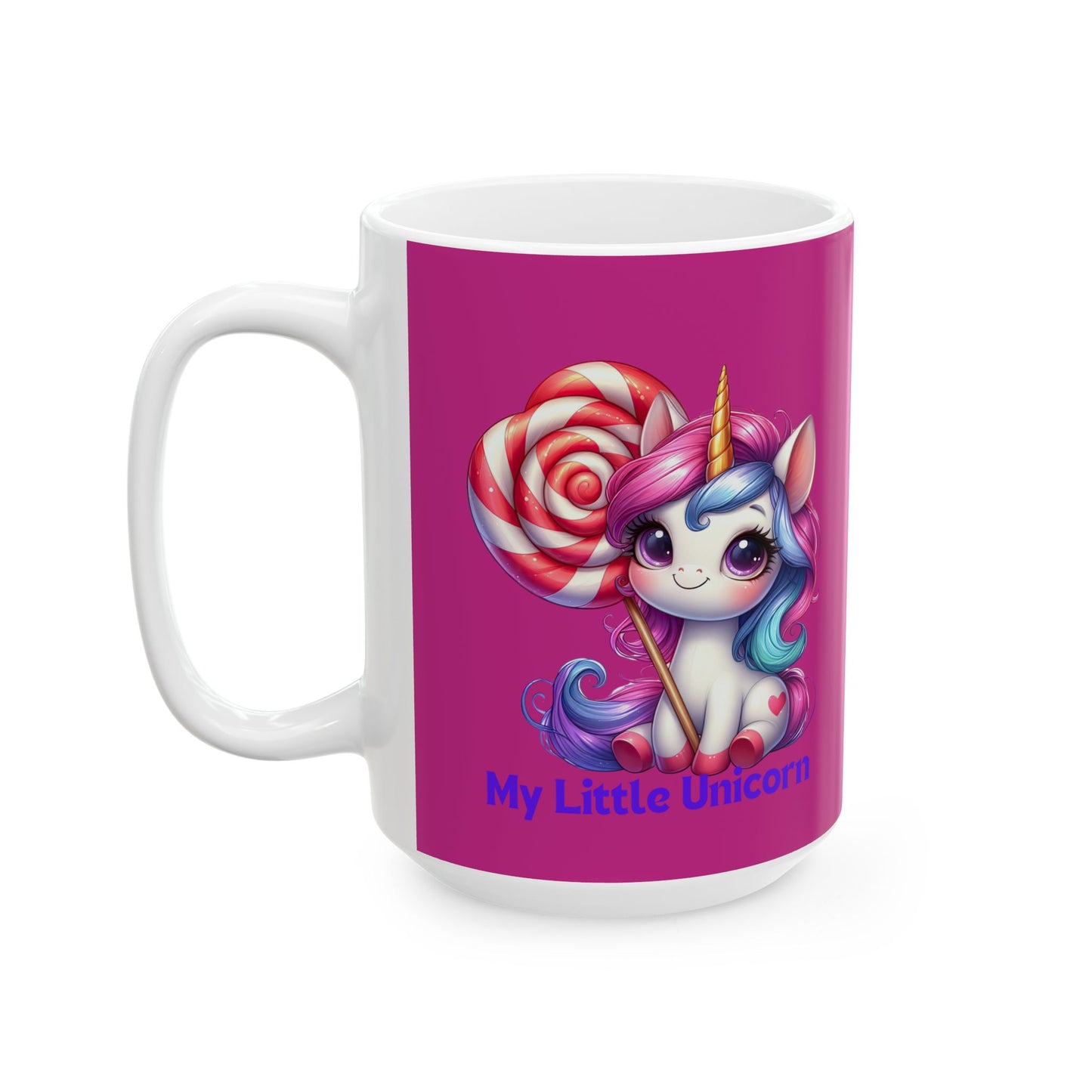 My Little Unicorn Sweet Mug 11-15 Ounces Pink