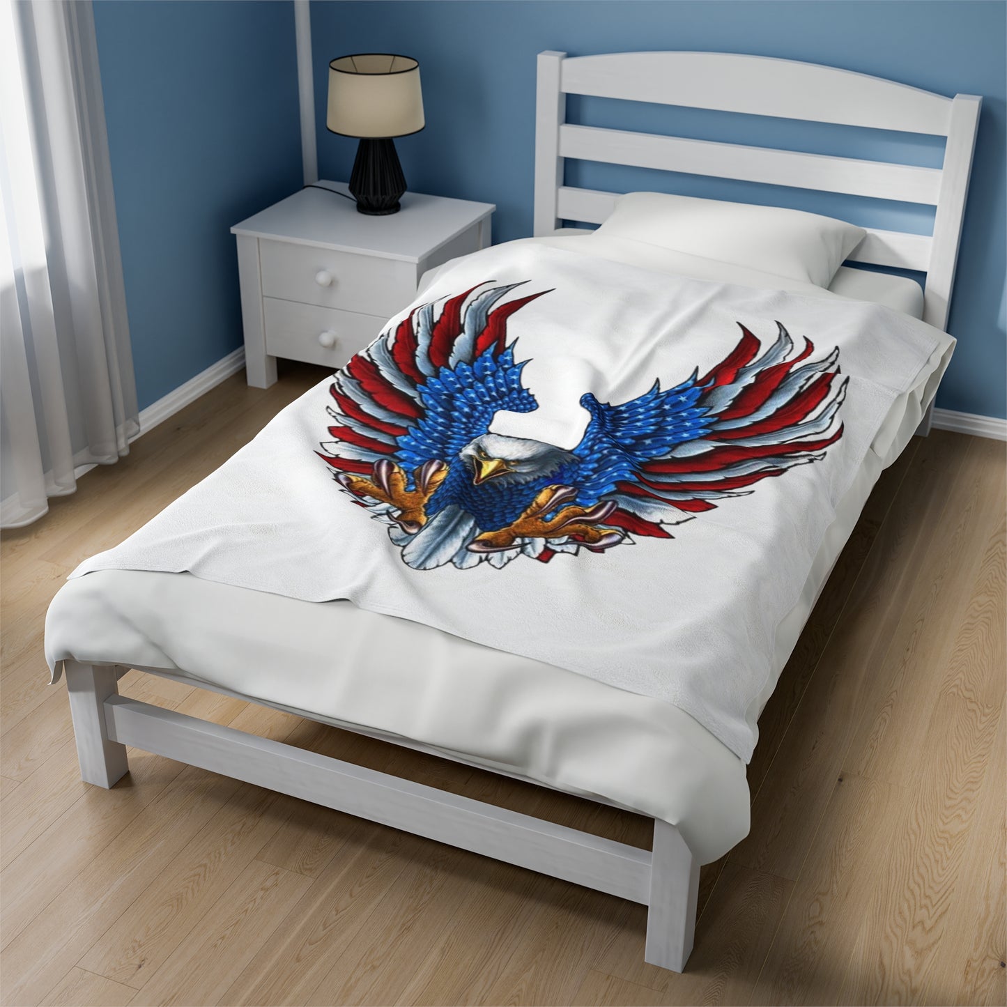 Eagle Usa Blankets White