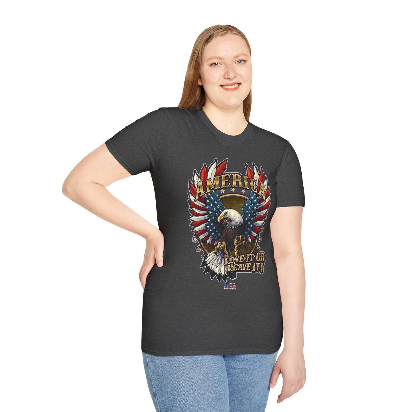 Eagle Usa Unisex T-Shirt Three