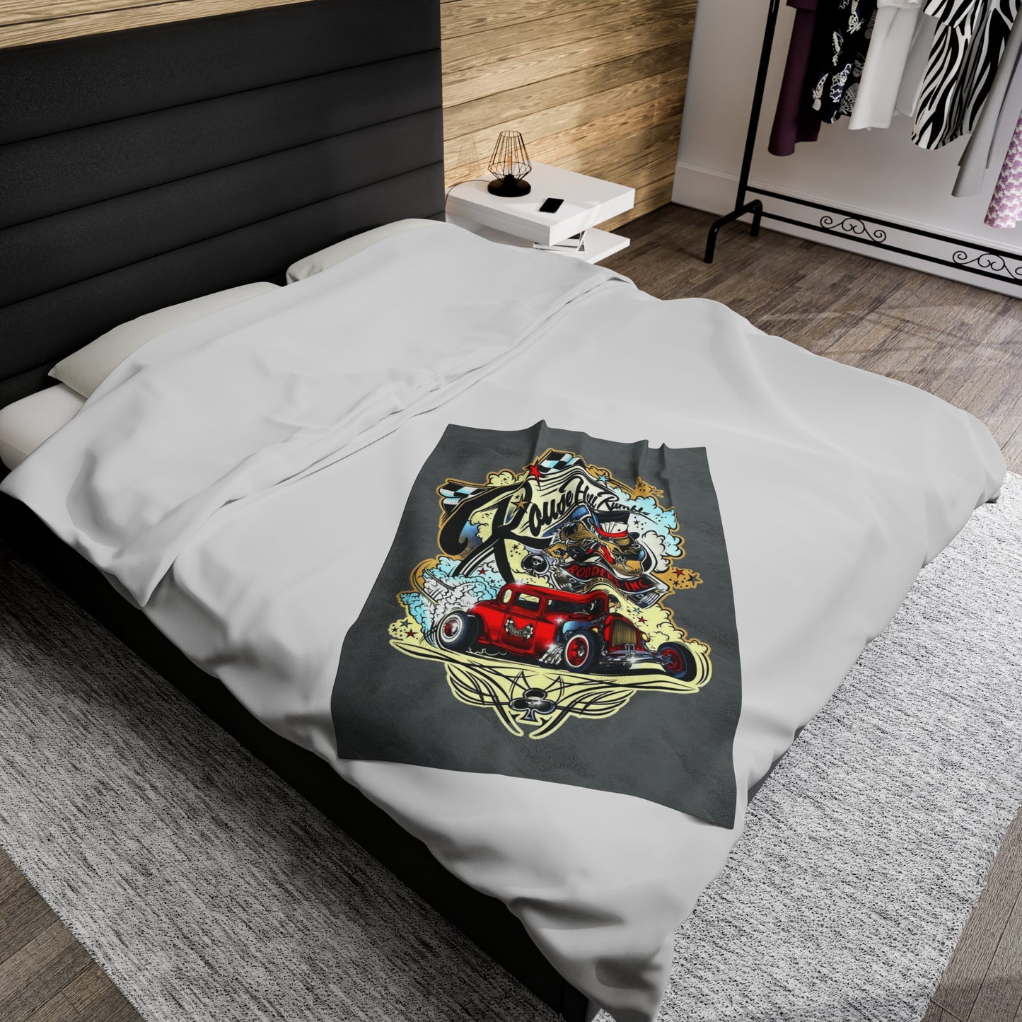 RoadSters Blankets Dark Grey