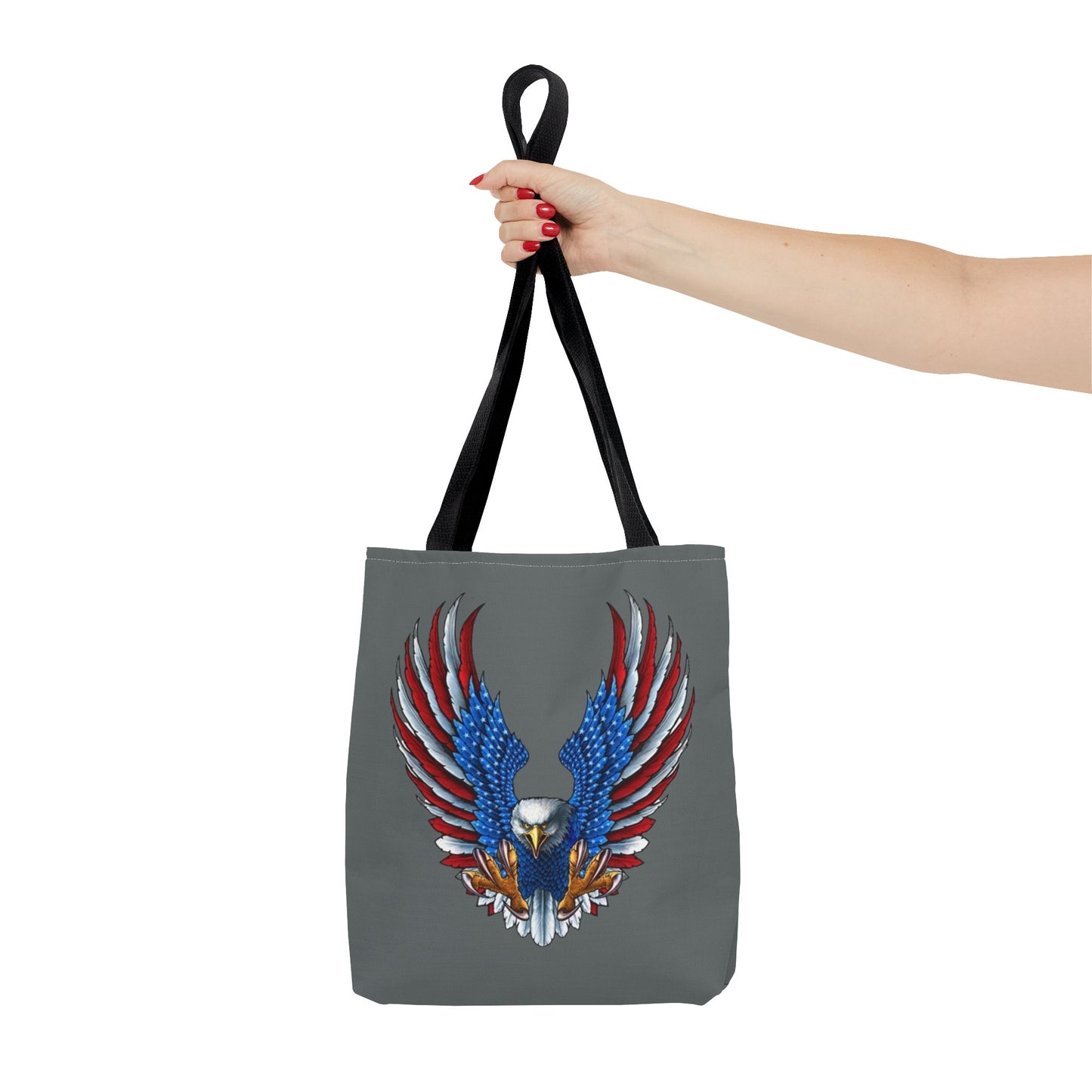 Eagle Usa Tote Bag Dark Grey