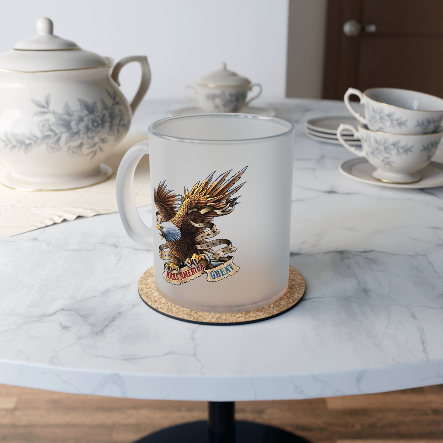 Frosted Glass Mug
