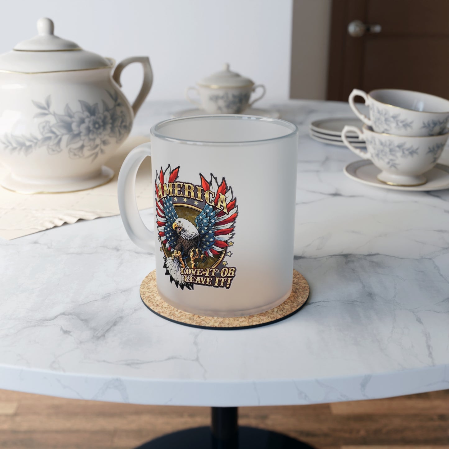 Frosted Glass Mug